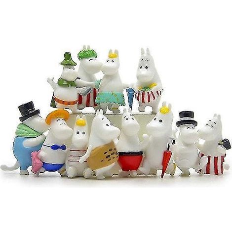 Coffret cadeau pour enfants - 12 figurines Moomin ES1003 (1/2)
