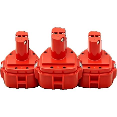 Batería para herramientas eléctricas, 12 V Ni-MH, alta capacidad, PA12-9.8AH-3PCS (1/2)