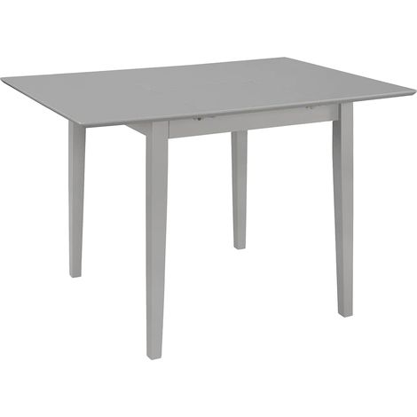 vidaXL Juego de muebles de comedor 5 piezas MDF gris (1/2)