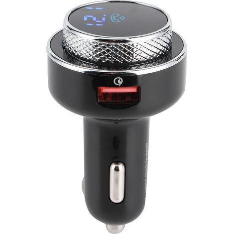 Lecteur MP3 Bluetooth Voiture avec Transmetteur FM et Charge Rapide QC3.0 (1/5)