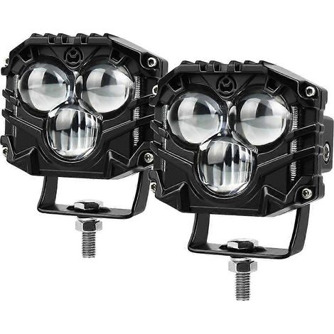 3 Inch LED Pod Lights, Off Road Light Pods with Projector Spot Beam Ditch Light LED Cube Lights for (1/5)