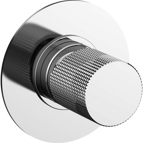 Mitigeur douche encastrable 1 sortie avec bouton industriel Paini Cox Grip 7GCR690  Chromé - 1 sortie