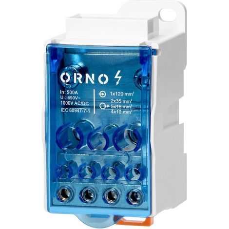Anschlusszubehör orno or-lz-8207/500 1000 V AC/DC 1 x 120 mm² (1/3)