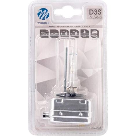 1 AMPOULE D3S 4300K 35W +30% CE (BLISTER)