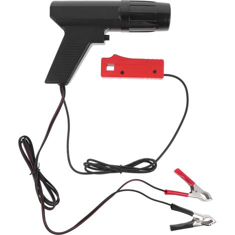 Kit de sincronización de encendido de 2 piezas de ABS negro para uso automotriz (1/2)