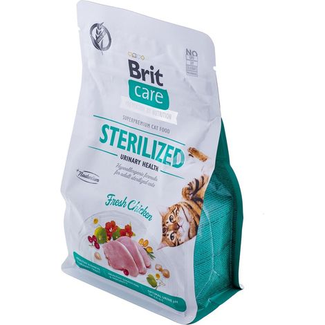 BRIT Care Grain-Free Sterilized Urinary - nourriture sèche pour chat - 400 g (1/4)