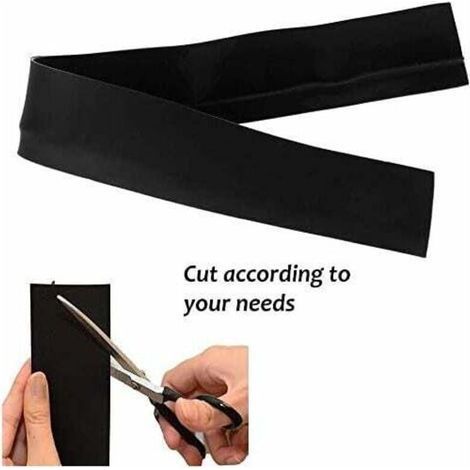pair Lot de 2 bandes de bordure de plan de travail de cuisine de 25''/63 cm, couverture d'écart de comptoir de cuisinière en silicone, joint de remplissage long pour sceller les déversements entre le (1/3)