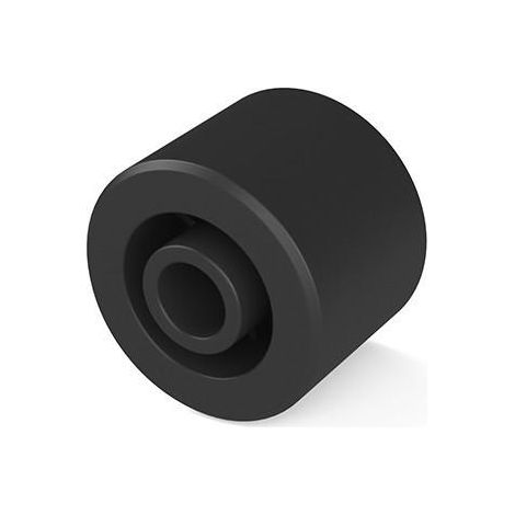 Q&Q taco tope para tapa de canapé - qampq acabado negro , (1/2)