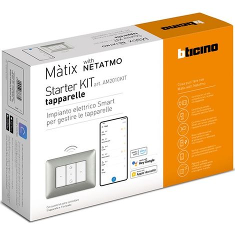 Starter Kit Tapparelle serie Matix Bticino AM2010KIT connesso (1/4)