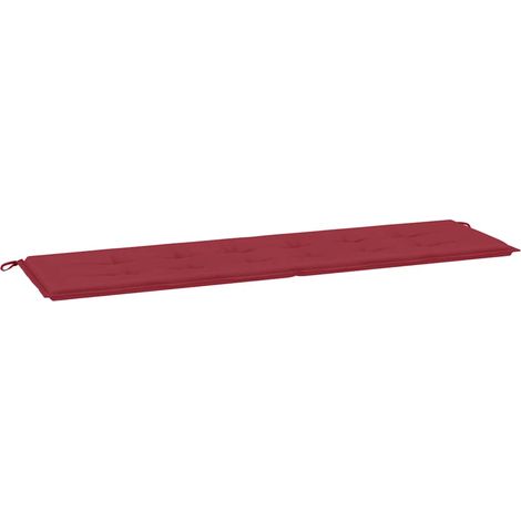 Maison Exclusive - Gartenbank-Auflage Weinrot 180x50x3 cm Oxford- (1/5)
