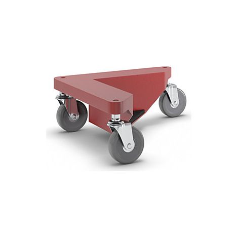 Rolli de transporte en cómodo maletín de plástico  de aluminio 