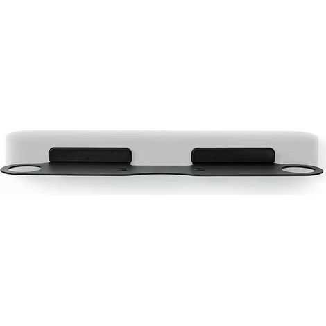 Soporte para barra de sonido compatible con sonos beam pared 5 kilos fijo abs acero negro