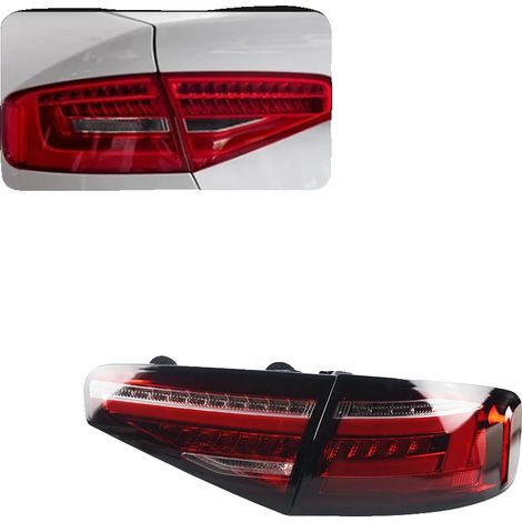 Fanale posteriore, a LED, compatibile con A4 B8.5, rosso (1/2)