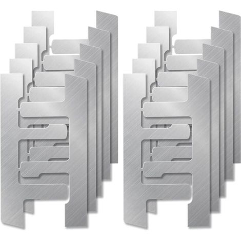 Lntyq Lot de 10 supports de boîtier électrique avec clips F - Sangles de montage Grip-Lock Old Work Switch Box Sangles et support pour une utilisation avec des boîtes avec oreilles en plâtre
