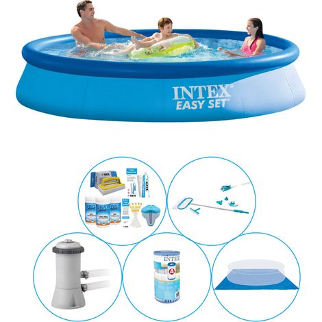Intex Piscine Easy Set Ronde - 366x76 cm - 5-pièces S20928 (1/5)