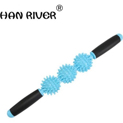 Sangle d'exercice, muscles souples, massage relaxant, bâtonnet de massage pour fascia, balle de massage de yoga