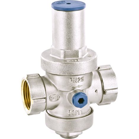 Officine Rigamonti - Riduttore Di Pressione A Pistone 1" 1/4 Pn25 Con Bocchettone Maschio/Maschio