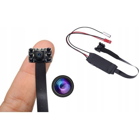 MINI-SPIONAGEKAMERA MIT IR-FULL-HD-IR-MODUL UND VERSTECKTER WLAN-ERKENNUNG