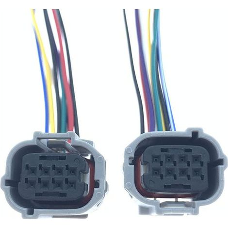 Connecteur de module de régulateur de vitesse adaptatif à radar à ondes millimétriques compatible avec les modèles Crown, Camry, Avalon, Corolla, Highlander et ES - JB2137-8P
