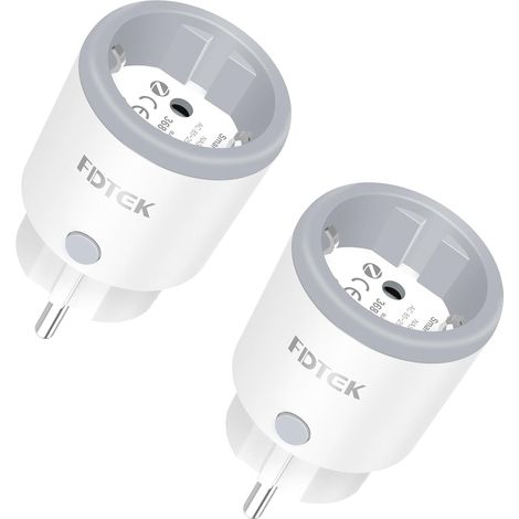 Zigbee 3.0 Prise Intelligente Contrôle Distance 16A Smart Plug Application Sans Fil Prise Télécommande Mode Minuteur Mesure Actuelle (1/5)