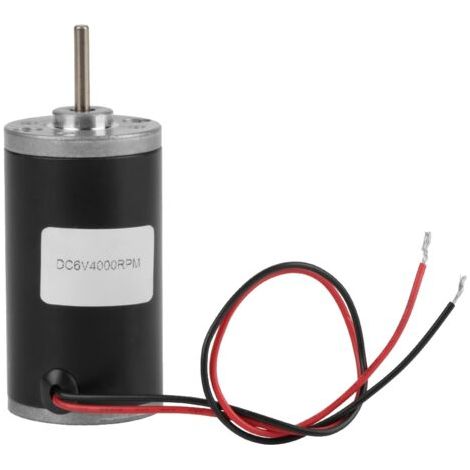 Moteur à courant continu à aimant permanent 31ZY avec balais de carbone CW/CCW (6 V 4000 tr/min)