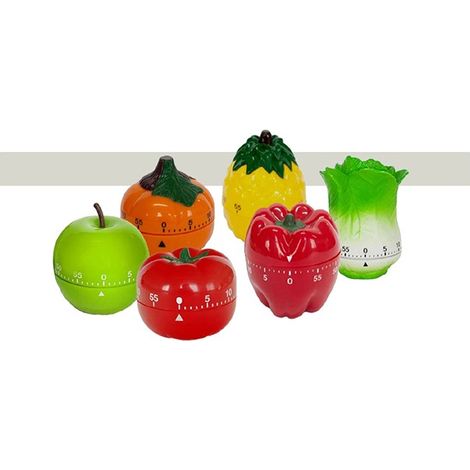 LOWELL Timer Da Cucina Meccanico Pomodoro