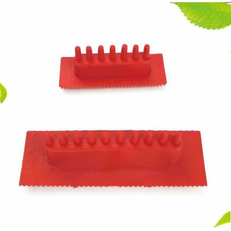 VURAHOME - Imitation Grain De Bois En Caoutchouc Rouleau Peinture Diy Modèle Texture Accessoires Outils Brosse Papier Peint Bois Grain Effet Bricolage Pour Décoration Conception De Grain De Bois (2 Pi (1/5)
