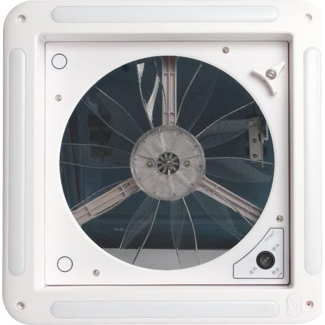 Ventilateur de plafond de ventilation d'air de RV Ventilateur De Ventilation Manuel For VR Ventilateur De Toit Ouvrant Manuel Ventilateur D'extraction Supérieur À Deux Voies Anti-poussière Et Anti-ins (1/5)