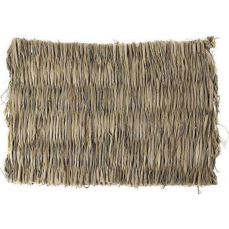 Nid en paille tressée pour lapins et rats - Petit modèle - (1/5)
