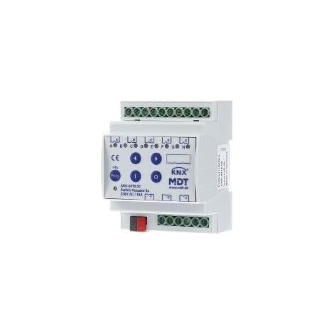 Attuatore mdt AKK-0816.03 8 canali 16 A 230 V AC
