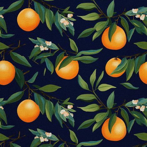 Tela decorativa para exteriores Oxford - Motivo frutal  DX6291 (1/5)