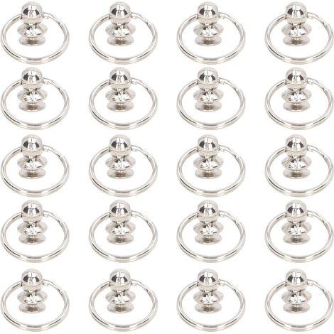 de 20 rivets ronds avec anneaux de traction vis clous rivets