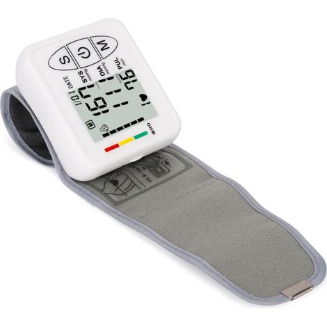 Sprechendes Handgelenk-Blutdruckmessgerät, Herzfrequenzdetektor, digitales LCD-Display, Datenübertragung, Blutdruckmessung, Herzfrequenz, Pulserkennung, schnell und sehr
