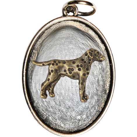 Dálmata, Pointer Dálmata I - collar para perro, colgante para mamá perruna, joyería única de Art-Dog (1/5)