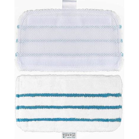 Lingettes Microfibre - Pour Balai Vapeur - Compatible FSM1600 FSM1621 FSM1630 FSM16 - 6 Pièces (1/4)