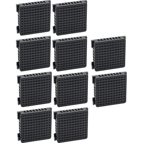 (10 pièces) Filtres à air à charbon actif pour réfrigérateur, compatibles avec les modèles Liebherr 9096989, 9882429, 9882460 et 7440021-00. Désodorisent et purifient l'air.