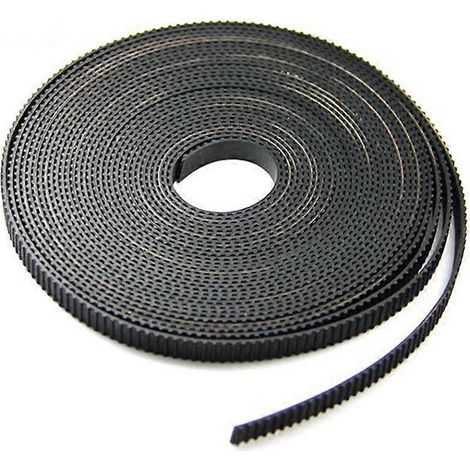 Courroie de distribution GT2 de 5 mètres de long, largeur 6 mm, compatible avec RepRap Mendel Rostock Prusa GT2-6mm-500.00X0.60X0.10CM (1/2)