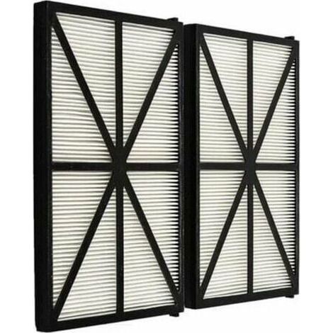 Lot de 2 Panneaux Filtres pour Robot Tiger Shark - RCX70101PAK2 - Noir