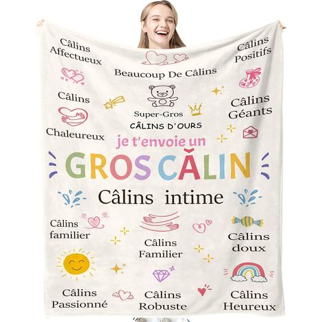 Cadeau Meilleure Amie, Cadeau pour Une Amie, Couvertures et Plaids pour Femme, Idee Anniversaire Cadeau Femme Meilleure Amie Cadeau Couverture 150X130cm (1/5)