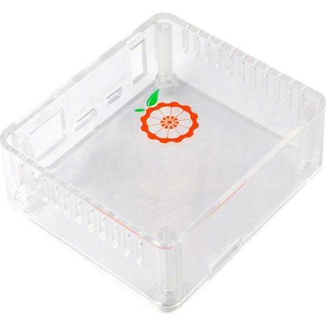 Transparente Aufbewahrungsbox, kleine, stoßfeste Organizer-Box für OrangePi Zero2 (1/5)