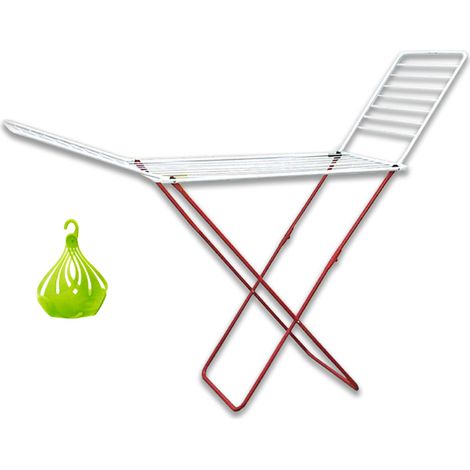 Gimi Stendibiancheria Top in Acciaio con Alette Laterali 199x55x93 h cm (1/5)