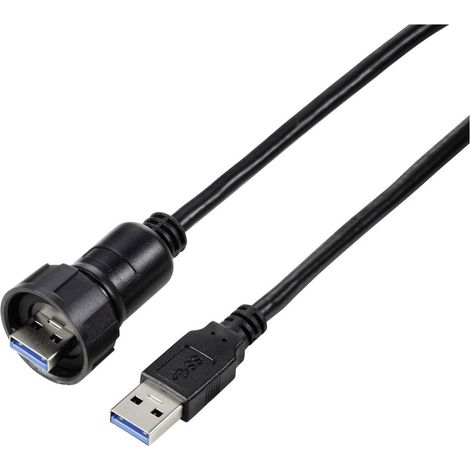 Adattatore USB 3.0 incl. Cavo da 1 m. TC-12770412 TRU COMPONENTS Contenuto: 1 pz. (1/2)
