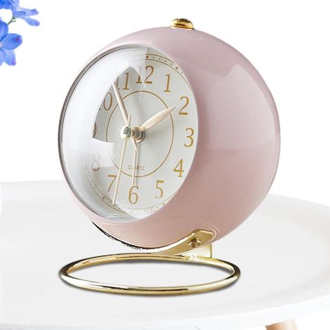 Réveil pour chambre,Réveil fort de style européen rétro avec (1/5)