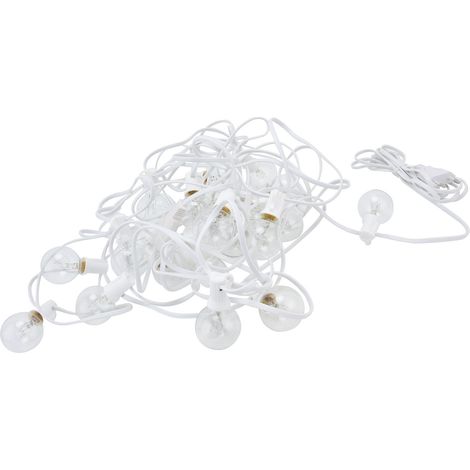 Wasserdichte Lichterkette zum Verbinden für den Außenbereich – ideal für Garten, Veranda, Balkon und Partydekoration (1/5)