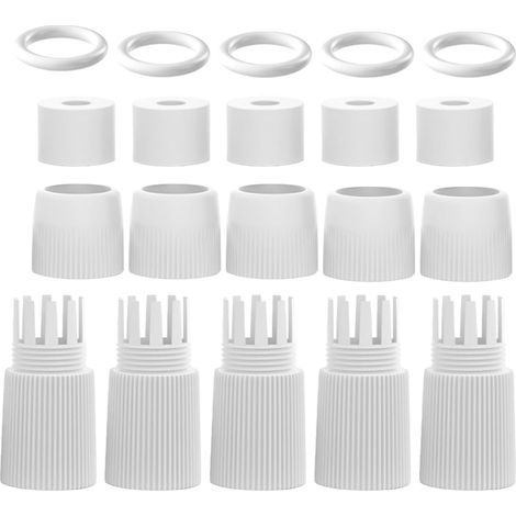 Capuchons étanches, 5 coupleurs RJ45, IP67, Ethernet, réseau, connecteurs de câbles, barre de passage droite, réseaux à large bande, rallonges de câble (1/5)