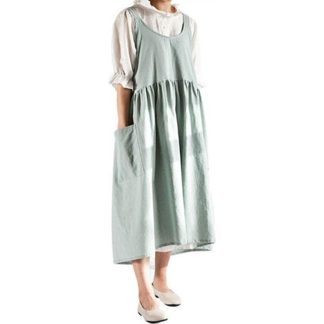 Tablier - Coton Et Lin - Pour Cuisine Cafe Boulangerie Studio Photo - 82 x 105 cm - 1 Piece (1/5)
