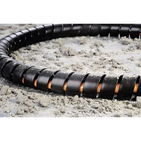HellermannTyton Tubo espiral SPF-25-PP-BK negro