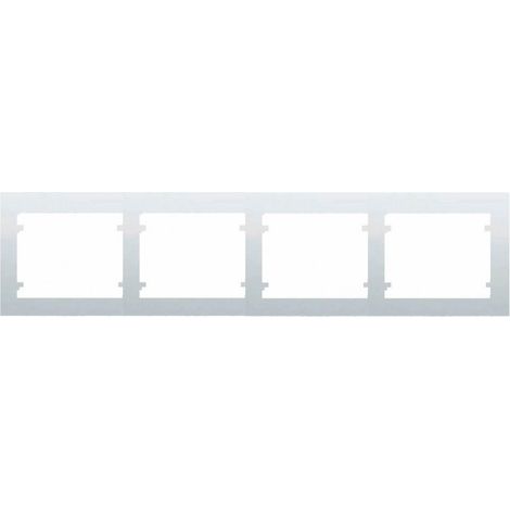 Cornice di 4 elementi orizzontali BIANCO BJC IRIS 18004