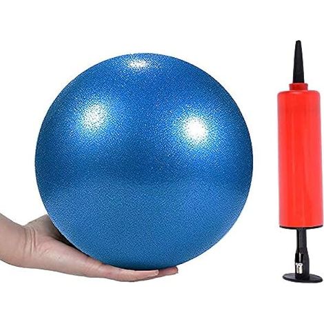 Mini Yoga Ball - 25 Cm - EVA Foam - Anti-Burst Slip-Resistant - For Pilates Yoga Stability Training - 1 Piece (1/3)