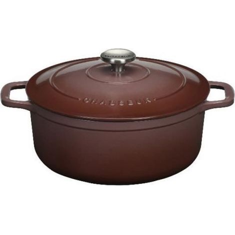 Chasseur - Cocotte ronde rose 20 cm (1/2)